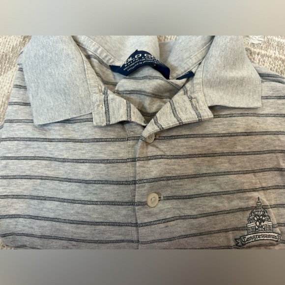 Men’s Polo Golf Ralph Lauren 100% Pima Polo with Congressional golf course logo - Picture 3 of 3